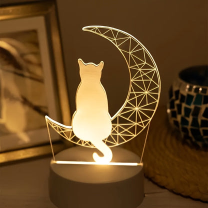 Cosmic Moon Glow Table Lamp