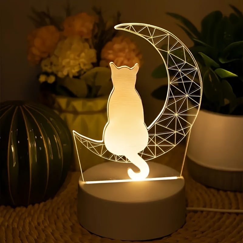 Cosmic Moon Glow Table Lamp