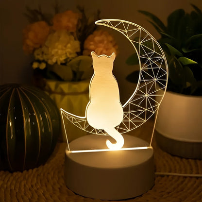 Cosmic Moon Glow Table Lamp