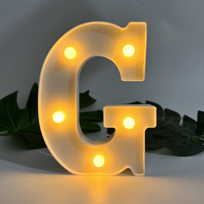 Bright Wireless LED Letter Sign Lamp