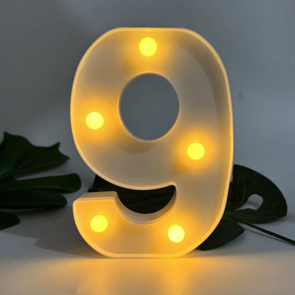 Bright Wireless LED Letter Sign Lamp