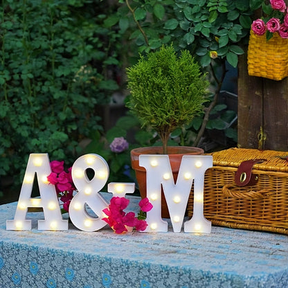 Bright Wireless LED Letter Sign Lamp