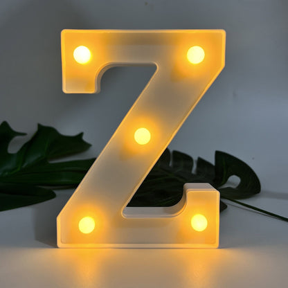 Bright Wireless LED Letter Sign Lamp