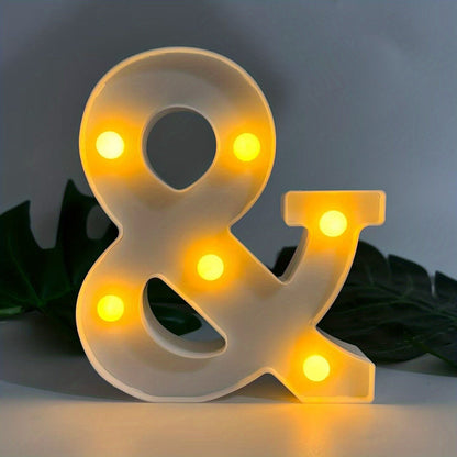 Bright Wireless LED Letter Sign Lamp