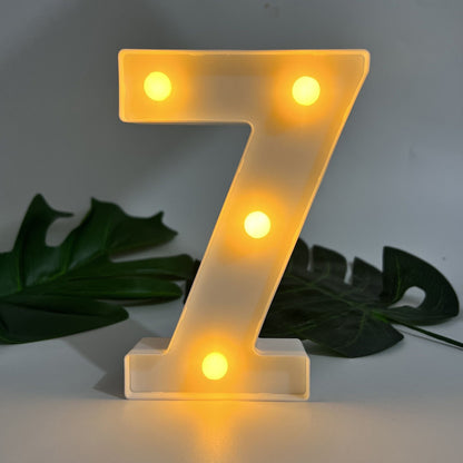 Bright Wireless LED Letter Sign Lamp
