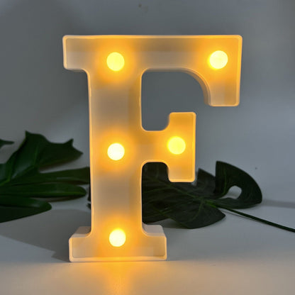 Bright Wireless LED Letter Sign Lamp