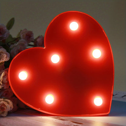 Bright Wireless LED Letter Sign Lamp