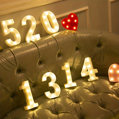 Bright Wireless LED Letter Sign Lamp