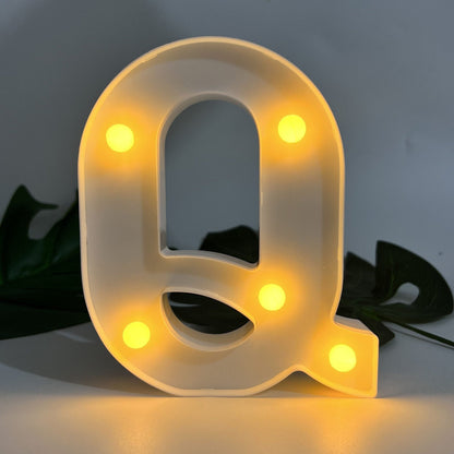 Bright Wireless LED Letter Sign Lamp