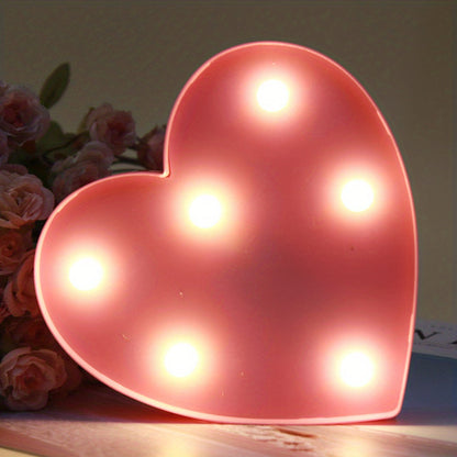 Bright Wireless LED Letter Sign Lamp