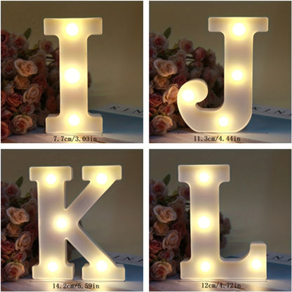 Bright Wireless LED Letter Sign Lamp