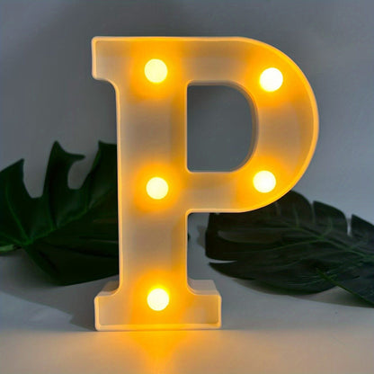 Bright Wireless LED Letter Sign Lamp