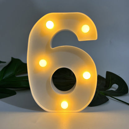 Bright Wireless LED Letter Sign Lamp