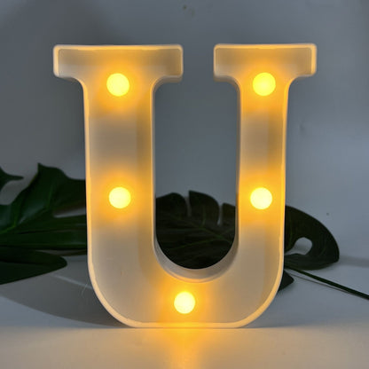 Bright Wireless LED Letter Sign Lamp