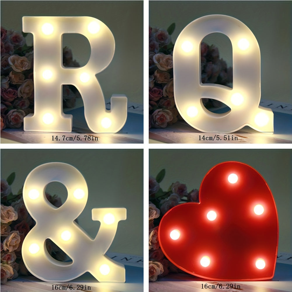 Bright Wireless LED Letter Sign Lamp