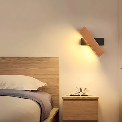 LumeOak - Stylish Wooden LED Wall Lamp