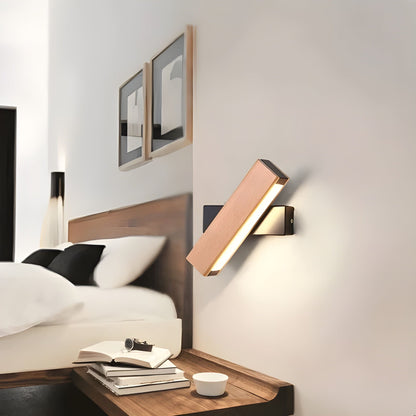 LumeOak - Stylish Wooden LED Wall Lamp