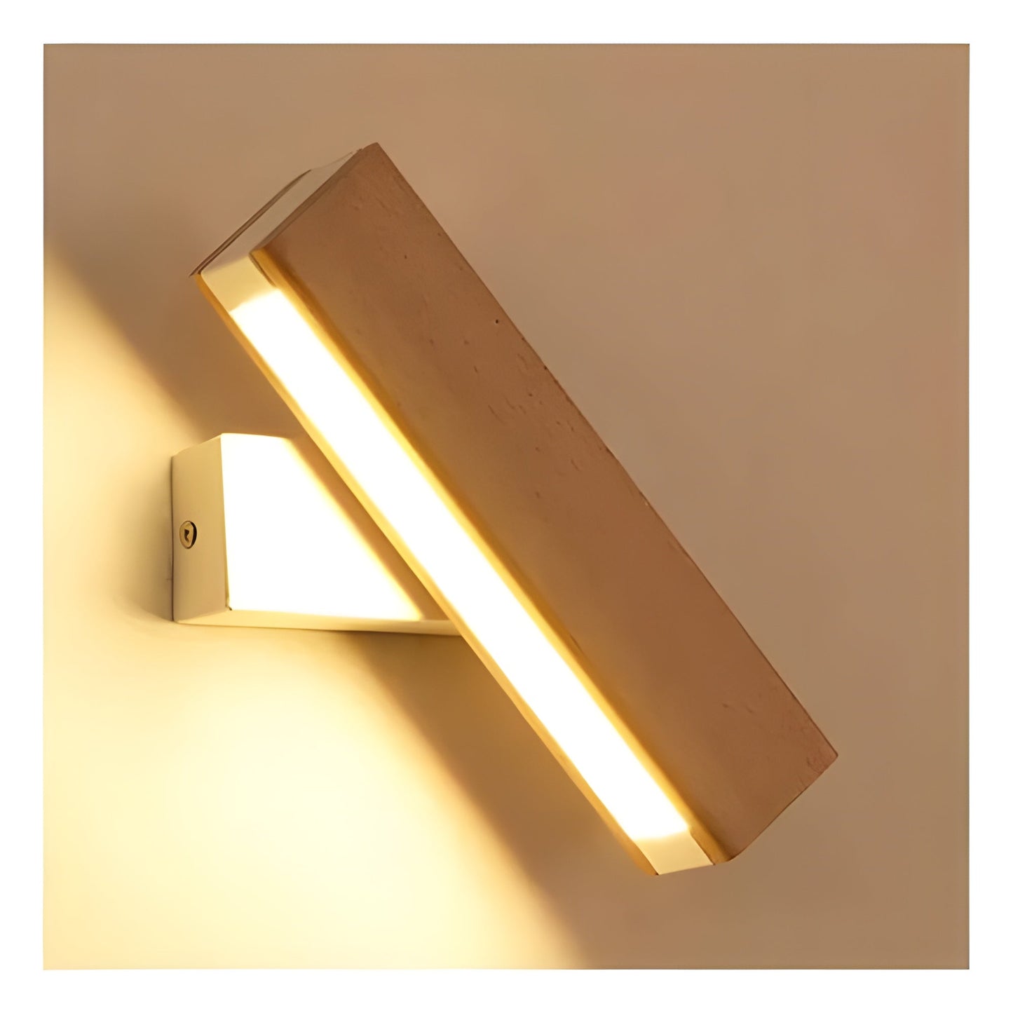 LumeOak - Stylish Wooden LED Wall Lamp