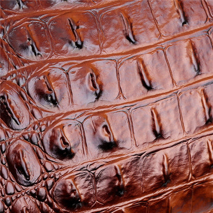 Crocodile Luxe | Elegant Vegan Leather Handbag with Versatile Design 3