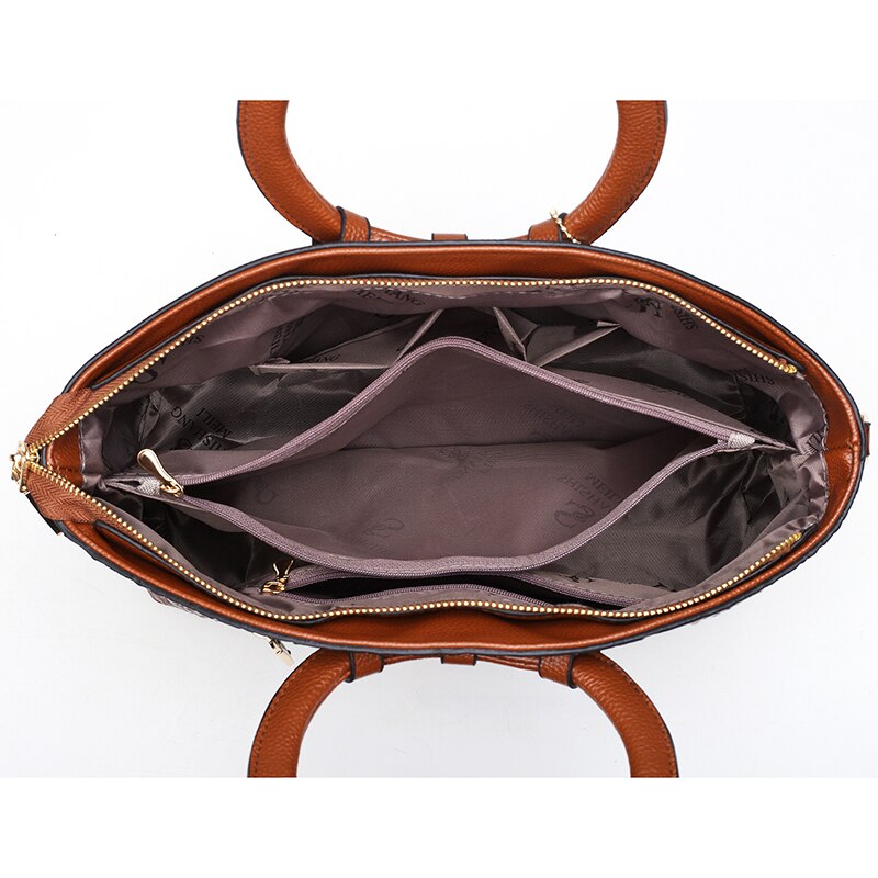 Crocodile Luxe | Elegant Vegan Leather Handbag with Versatile Design 8