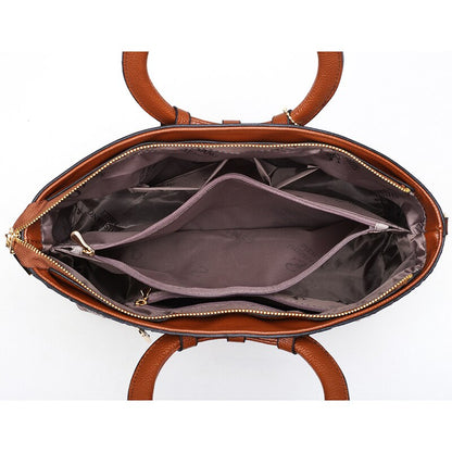 Crocodile Luxe | Elegant Vegan Leather Handbag with Versatile Design 8
