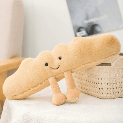 Snugly Soft Pretzel Plush Toy for Home Decor - Fesara