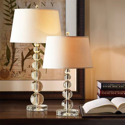 Luxurious Glass Globe Table Lamp