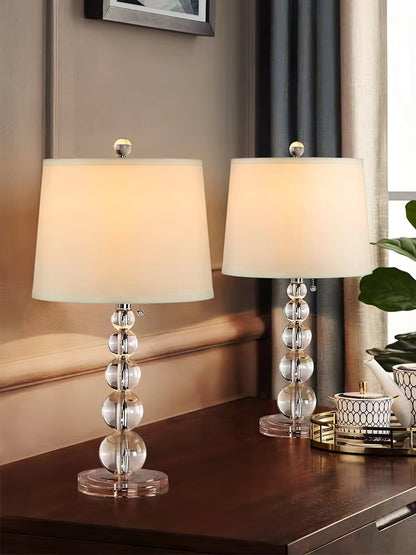 Luxurious Glass Globe Table Lamp