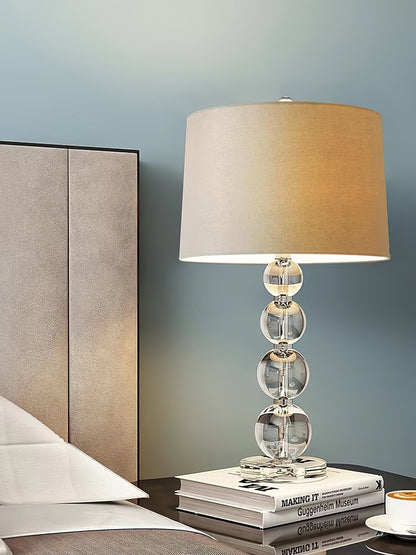 Luxurious Glass Globe Table Lamp