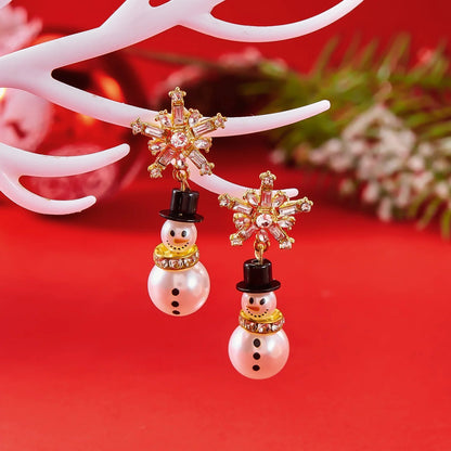 CrystalChill | Shiny Snowflake Earrings 4