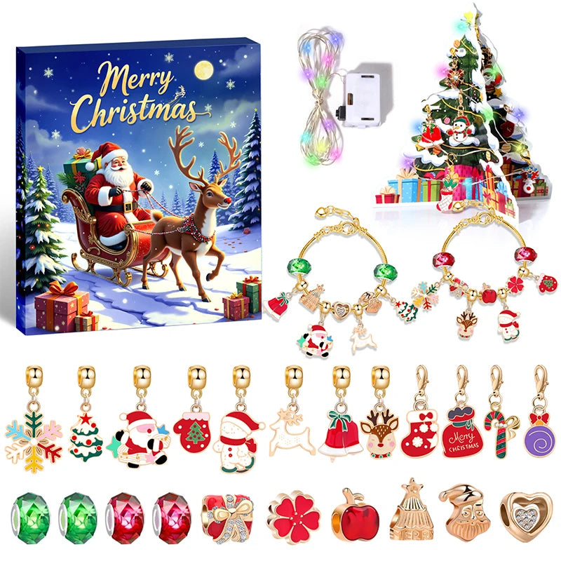 Fun Kids Christmas Countdown Wristband - Fesara