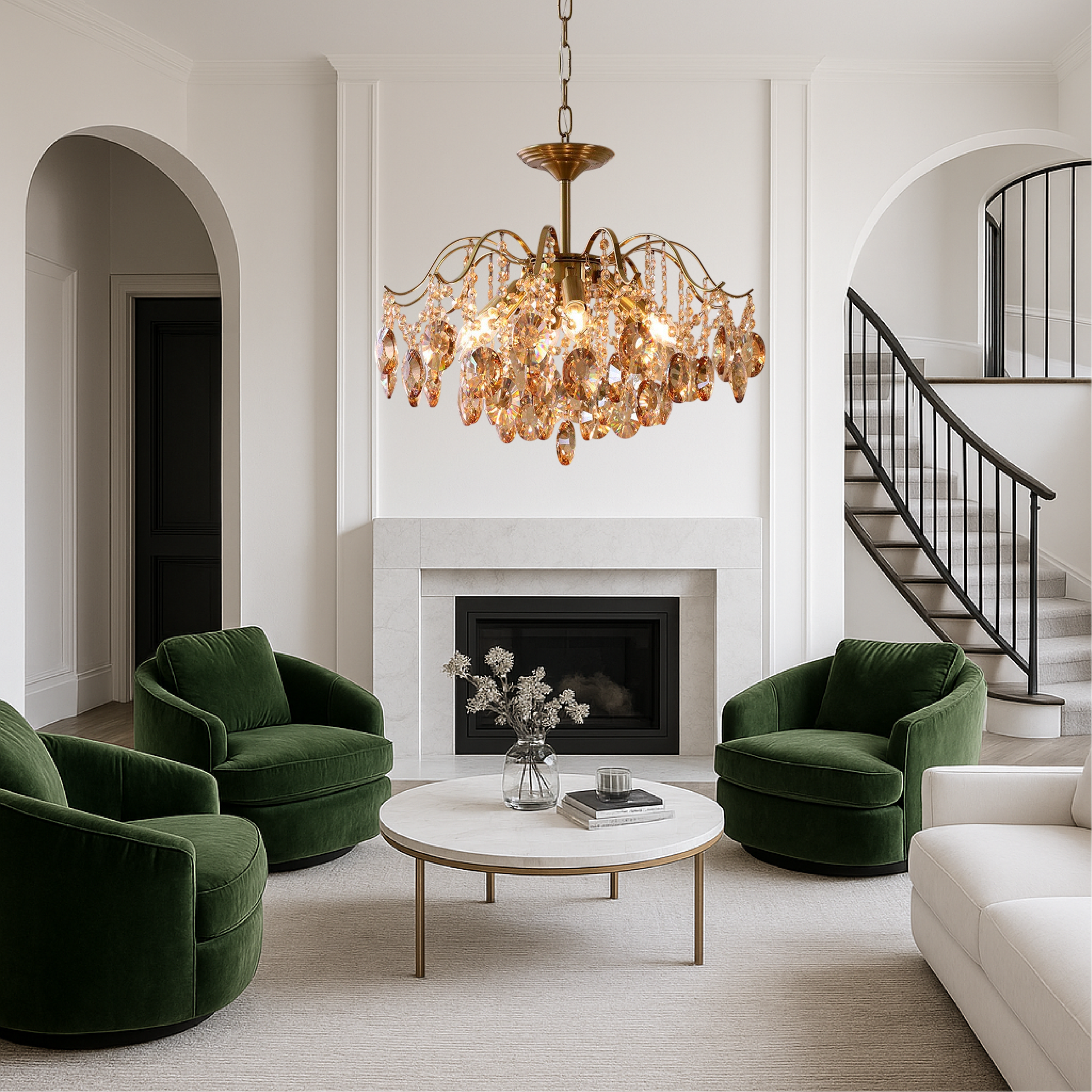 Crystal Retro Chandelier 1