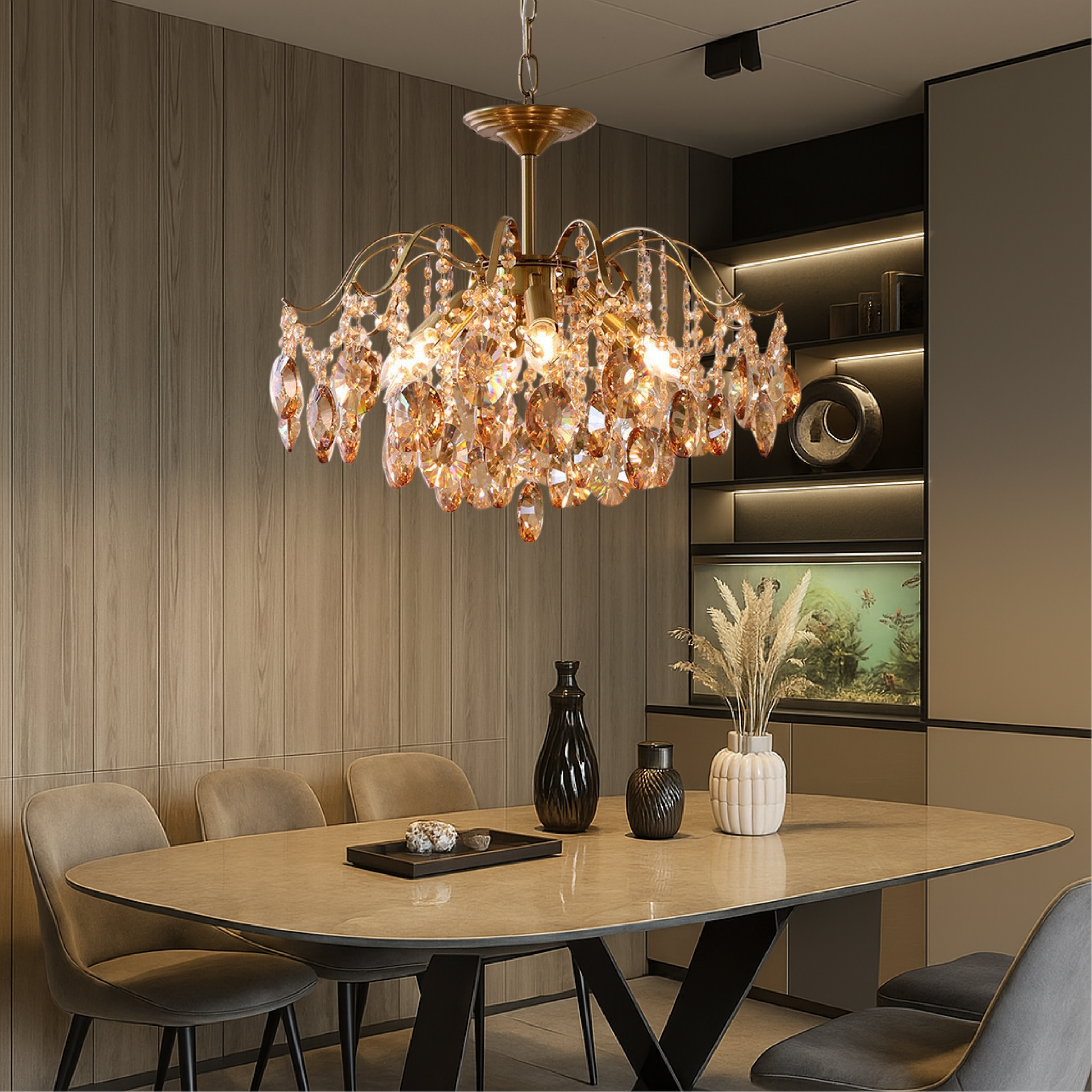 Crystal Retro Chandelier 2