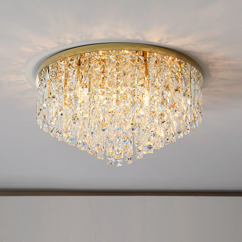 Luxurious Glass Drop Ceiling Light - Fesara
