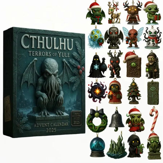 Spooky Mini Figurine Halloween Countdown Calendar - Fesara