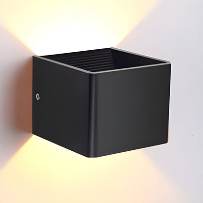 Slim White LED Wall Light Modern Compact Style
