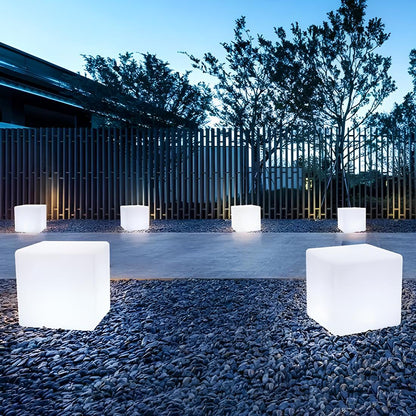 Modern Cube Outdoor Lamp - Fesara