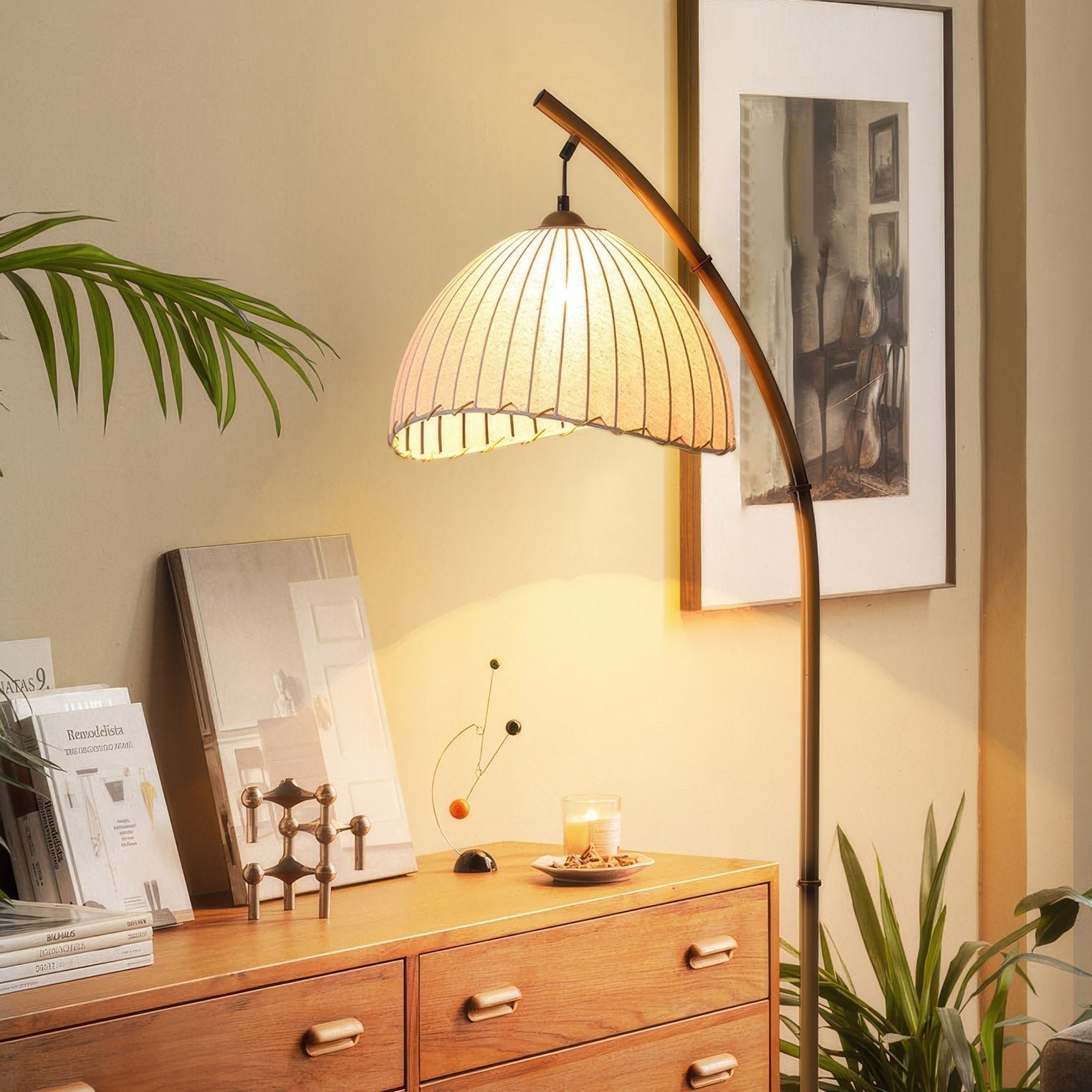 Cultural Bamboo Floor Lamp 2