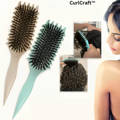 Easy Curl 2-in-1 Curling Iron Brush