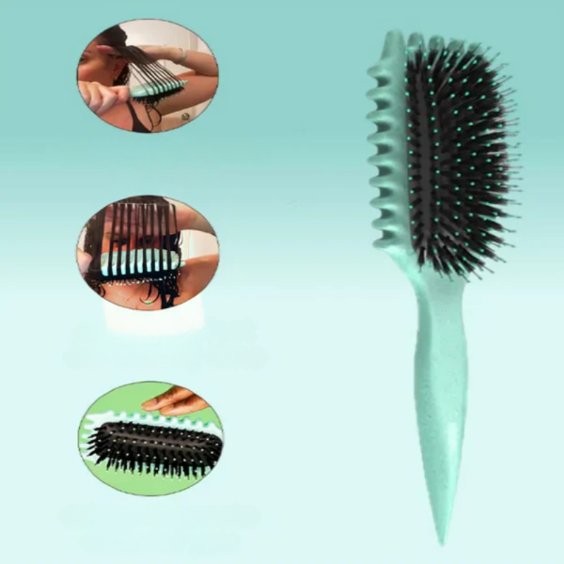 Easy Curl 2-in-1 Curling Iron Brush