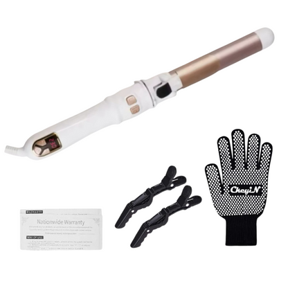 Curling Iron | Dual Barrel Hair Styler for Home Use 1
