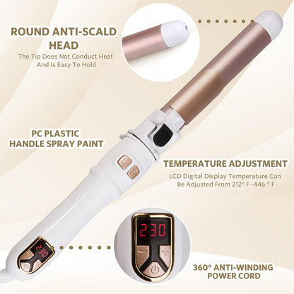 Curling Iron | Dual Barrel Hair Styler for Home Use 4