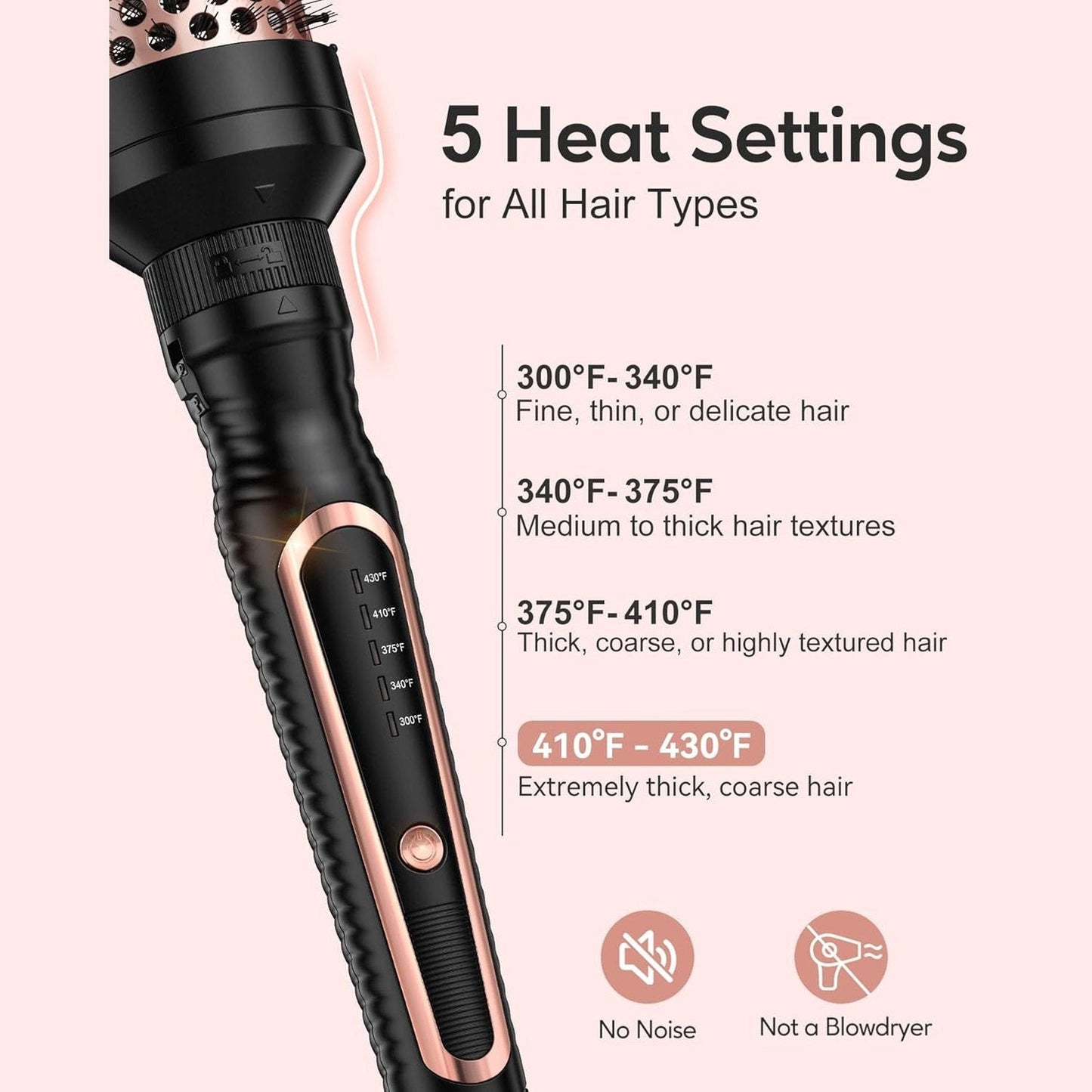 Curling Wand | 3-in-1 Ionic Styling Tool for Home 4