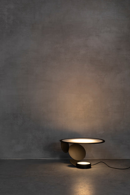 Classic Carved Table Lamp with Warm Glow
