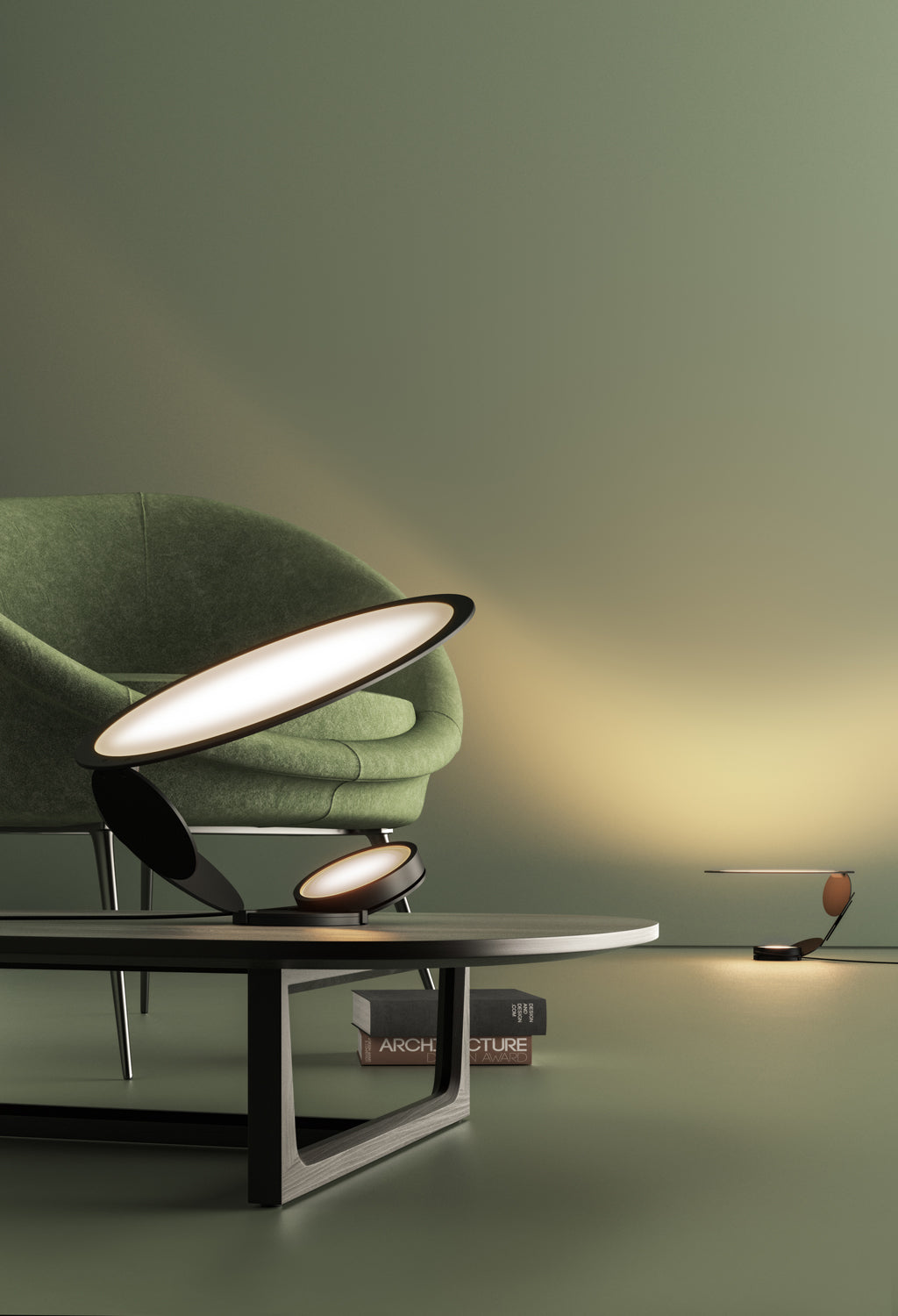 Classic Carved Table Lamp with Warm Glow