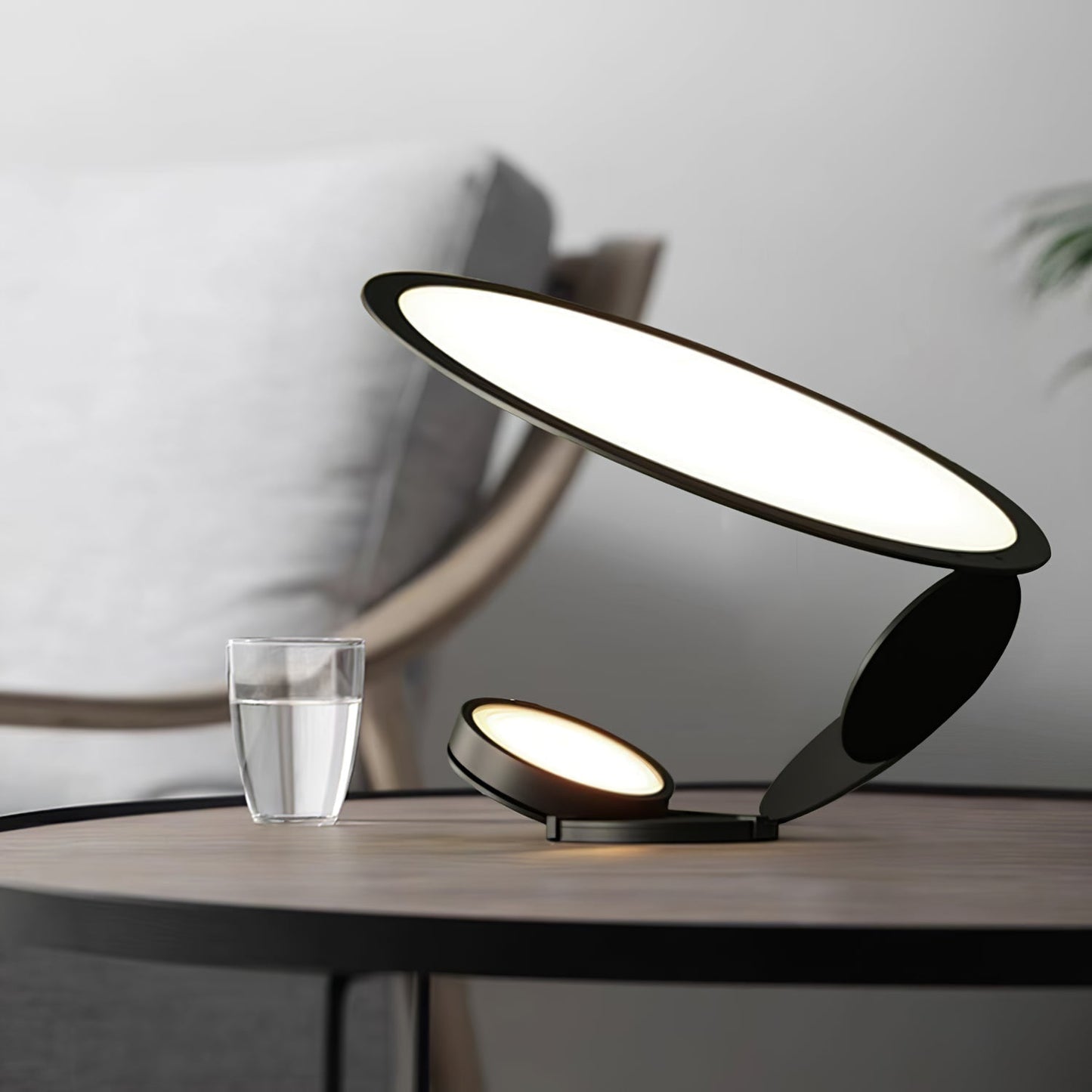 Classic Carved Table Lamp with Warm Glow