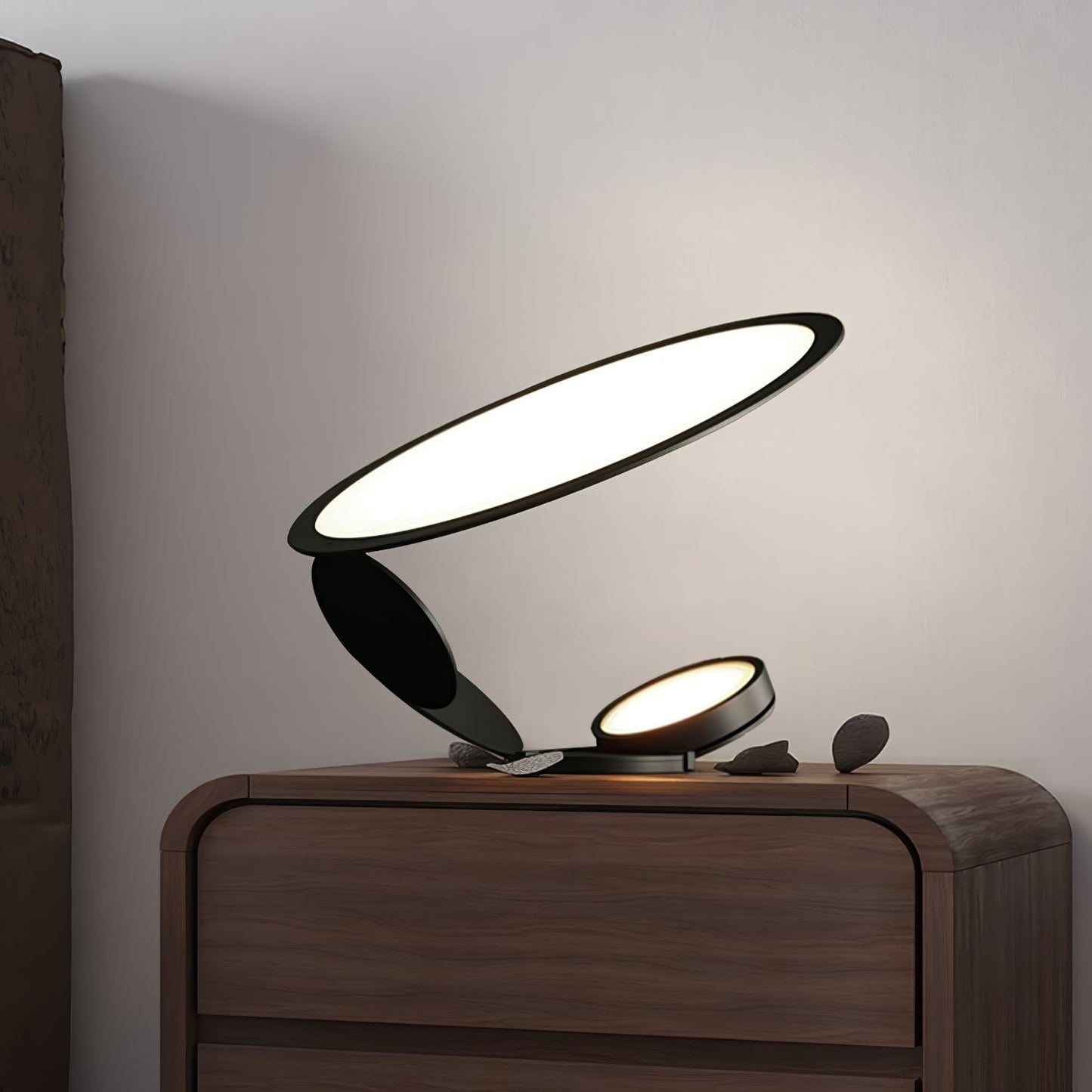 Classic Carved Table Lamp with Warm Glow