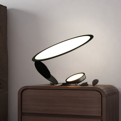 Classic Carved Table Lamp with Warm Glow
