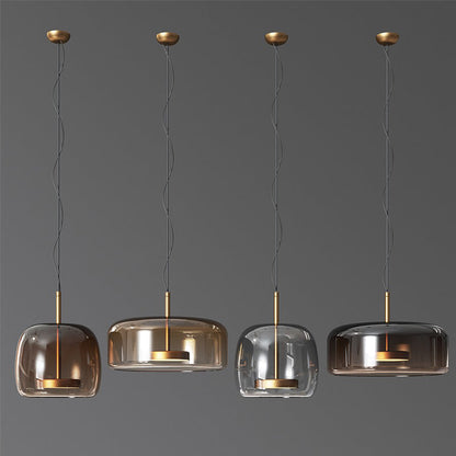 Elegant Glass Pendant Light for Home Decor
