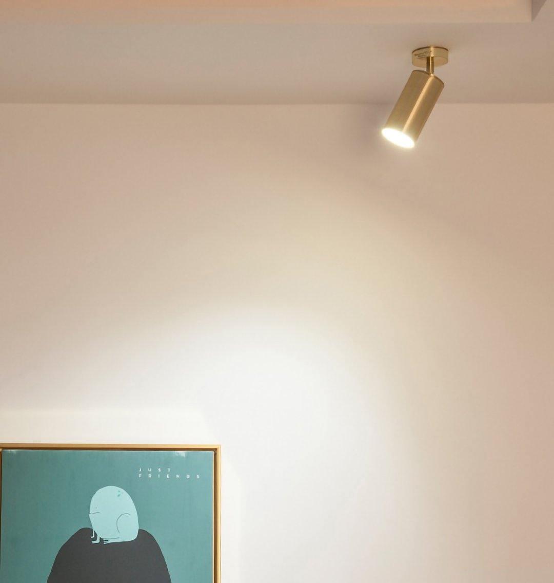 Stylish Gold Dual Head Adjustable Wall Light